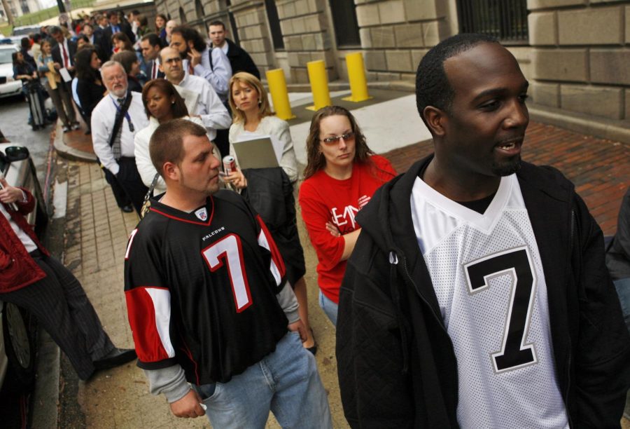 vick falcons jersey