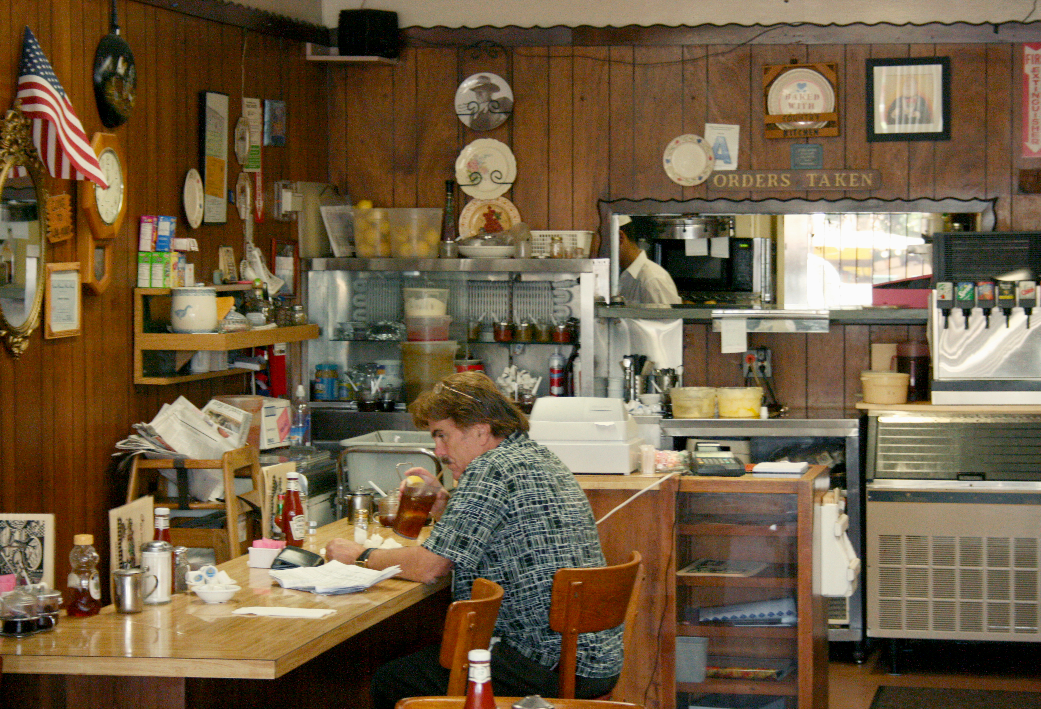 Jenny's Country Kitchen in Sante Fe Springs is a hole-in-the-wall with major charm and great food.  It is located at 13319 E.  Telegraph Road, about nine minutes from campus.   Photo by Kyle Gilbertson