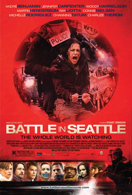 Battle in Seattle, directed by Stuart Townsend, is a historical drama that focuses on the 1999 demonstration that took place in Seattle, protesting the World Trade Organization (WTO).