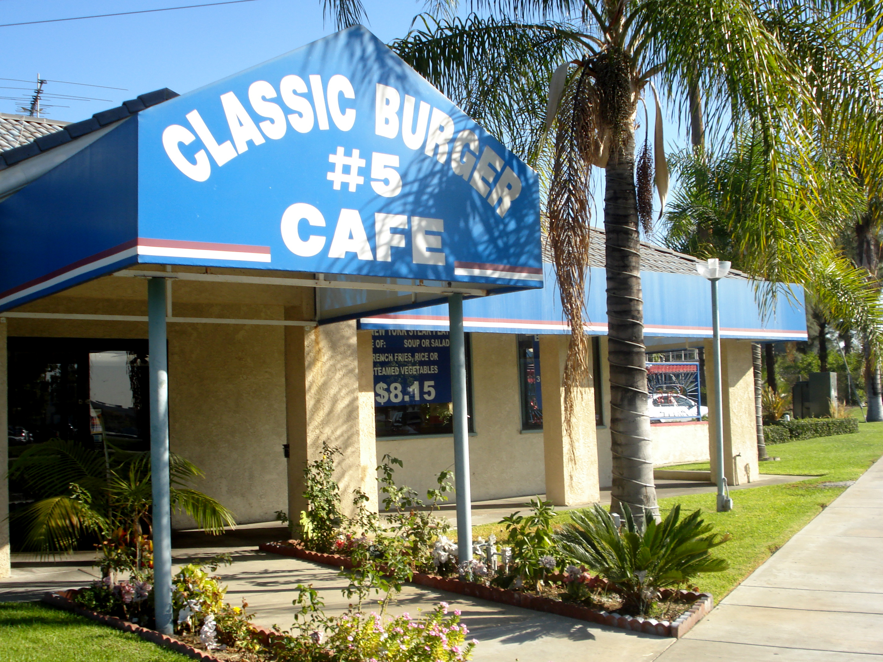 Classic Burger is less than five minutes from campus, at Alondra and Stage, and offers a refreshing break from the fast food norm.  Photo by Ashley Shafer