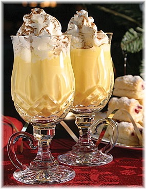 It can be easy to indulge in sweets, such as eggnog or cookies, during the party-filled holiday season. 