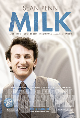 Sean Penn plays Harvey Milk in Gus Van Sant's new period piece, "Milk." Set in San Francisco in the 1970s, the film portrays Milk's bid for political office. 