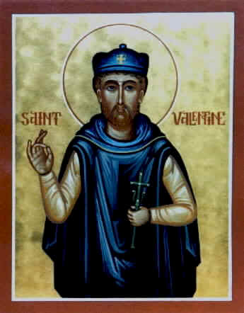 One of many valentine trivias involves the legend of St. Valentine, well known by the Roman Catholic Church. 
