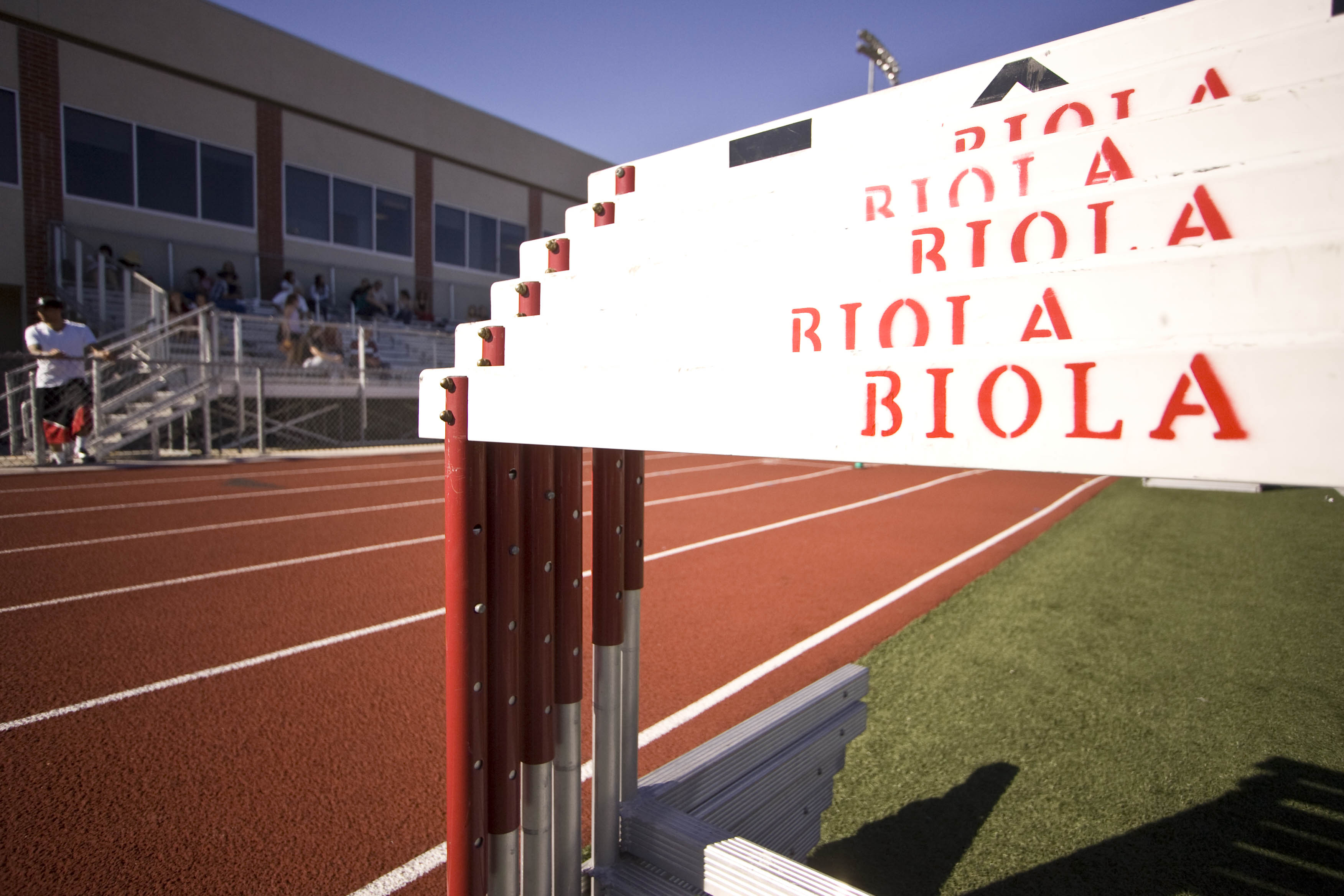 A Biola placed 8th at the NAIA Track and Field Indoor Championships, helped considerably by sophomore Natasha Miller’s record-breaking performance in the pentatholon. Photo by Mike Villa