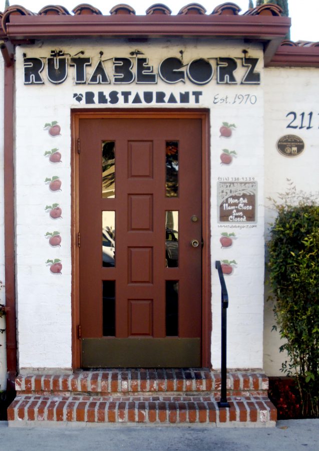 Rutabegorz in Downtown Fullerton is known for their endless menu and unique meals. 