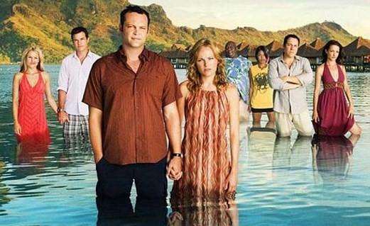 "Couples Retreat" loses its underlying positive message about marriage fidelity in a sea of unneeded sex scenes and crude jokes.