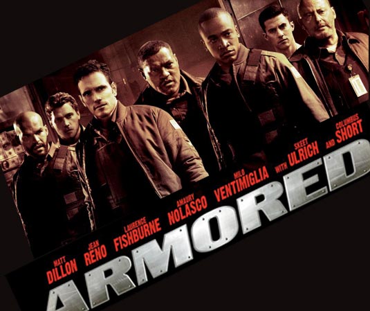 “Armored” centers around an armored car guard crew transferring $42 million that decides it would be better to take the money, a plot that was obviously poorly thought out.