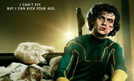 "Kick-Ass," gruesomely violent and profanity-laced, takes the superhero genre and looks at it from our perspective as mere, powerless humans.