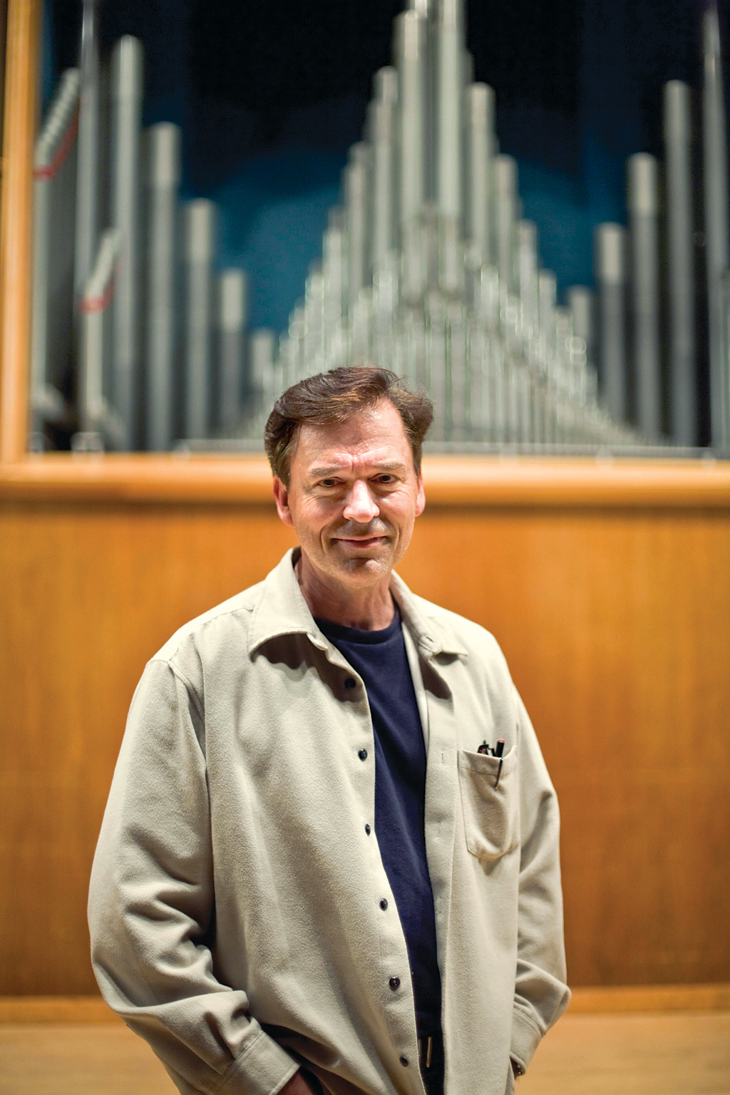 Amick Byram, guest director, held auditions for the Biola Conservatory’s production of “Into the Woods.” Byram is a two-time, Grammy-nominated vocalist, and has sung in several films including “Shrek” and “The Lion King.”