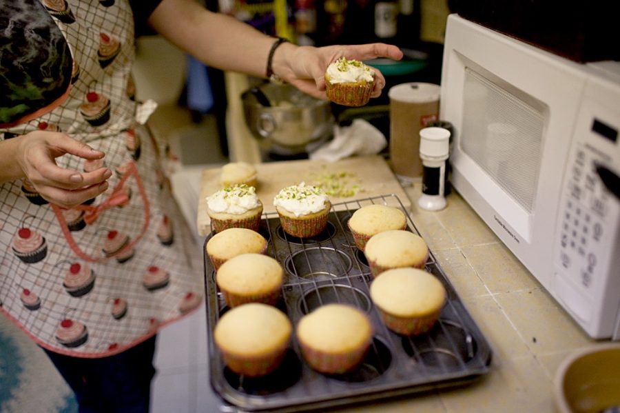 Heykoop makes her own version of designer cupcakes. | Photo courtesy: Bethany Cissel