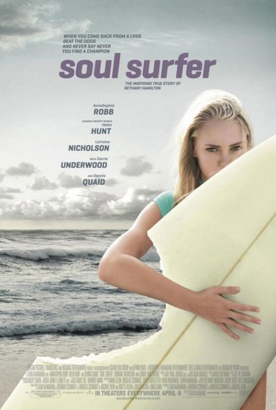 “Soul Surfer” tells surfer Bethany Hamilton’s story after shark attack