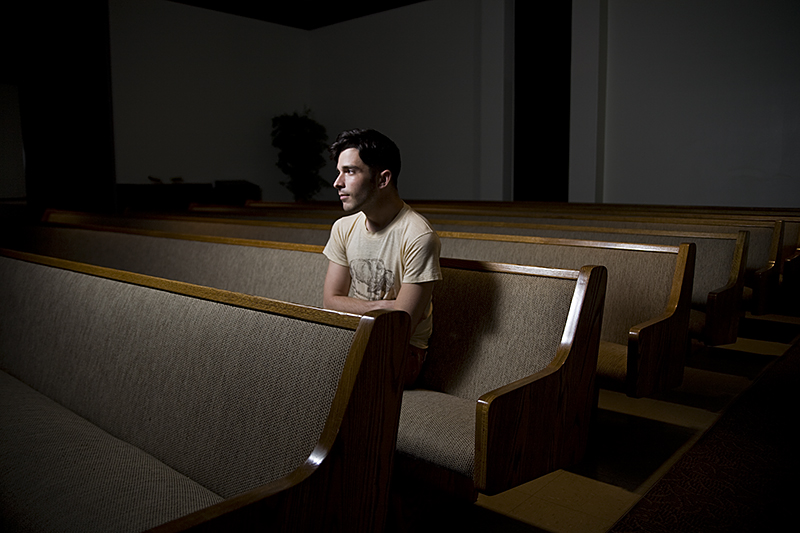Sophomore Taylor Slavens who shared about the story of his struggle with homosexuality in an Afterdark chapel this semester, has expressed a desire to see students pursue Christ. Photo/KELSEY Heng | Kelsey Heng/THE CHIMES