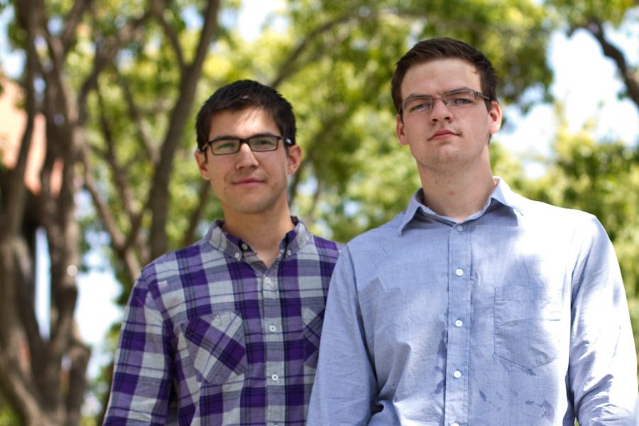 Ryan Barrios and Gary Phillips are vice president and president of the new club at Biola, Psychological Integration.   | Tyler Otte/THE CHIMES