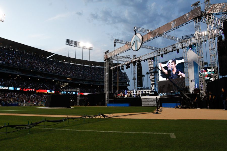The Los Angeles Harvest Crusade took place at the Dodgers Stadium on September 10, 2011. | Tyler Otte/THE CHIMES