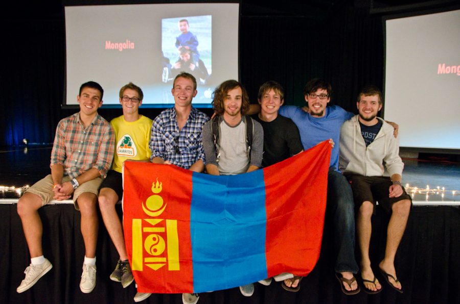The seven Biola guys that traveled to Mongolia invited people to their film screening for the first time on Monday October 10, 2011. | Jessica Lindner/THE CHIMES