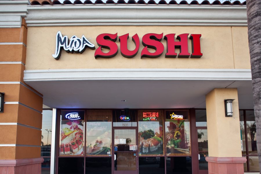 Mida Sushi is located in La Habra, off Whittier Blvd. | Ashley Jones/THE CHIMES