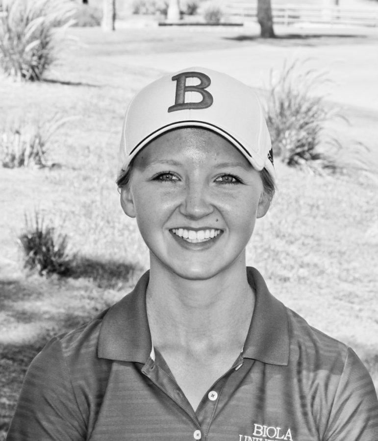Athlete of the week: Lauren Marlow, womens golf. | Courtesy of Biola Athletics