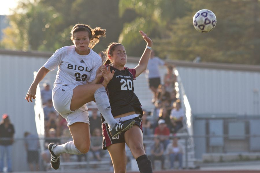 Biola womens soccer beat APU 2-1 on October 15, 2011. | Tyler Otte/THE CHIMES