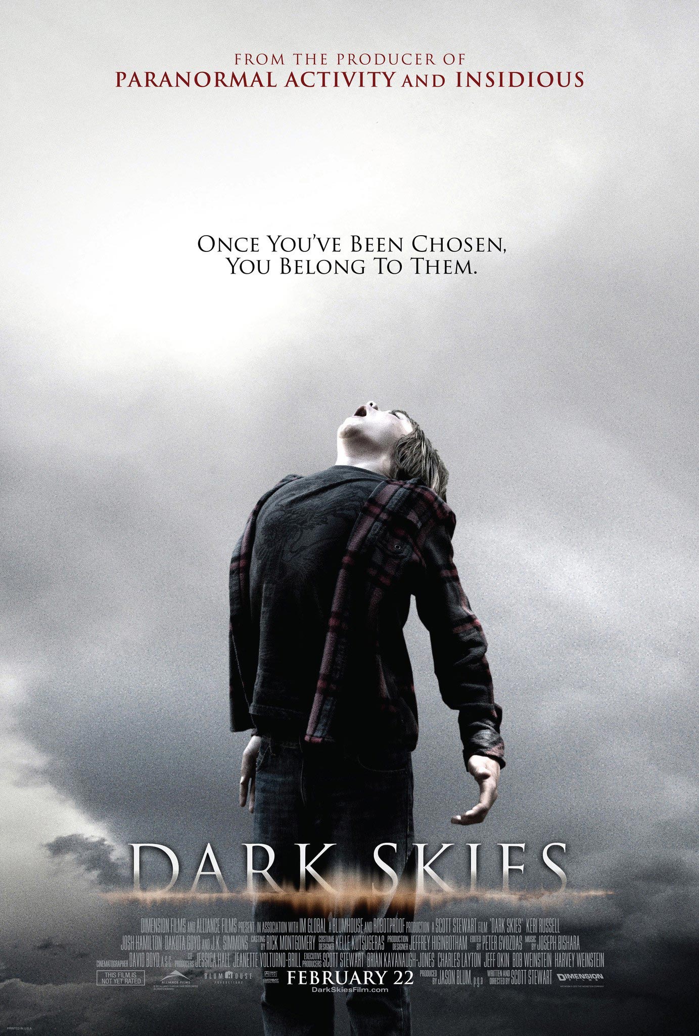 Josh Hamilton stars in Dark Skies horror film