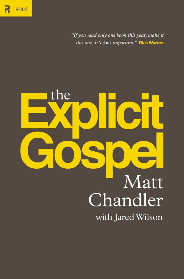 Jackie recommends “The Explicit Gospel” by Matt Chandler. | Courtesy of ecx.images-amazon.com
