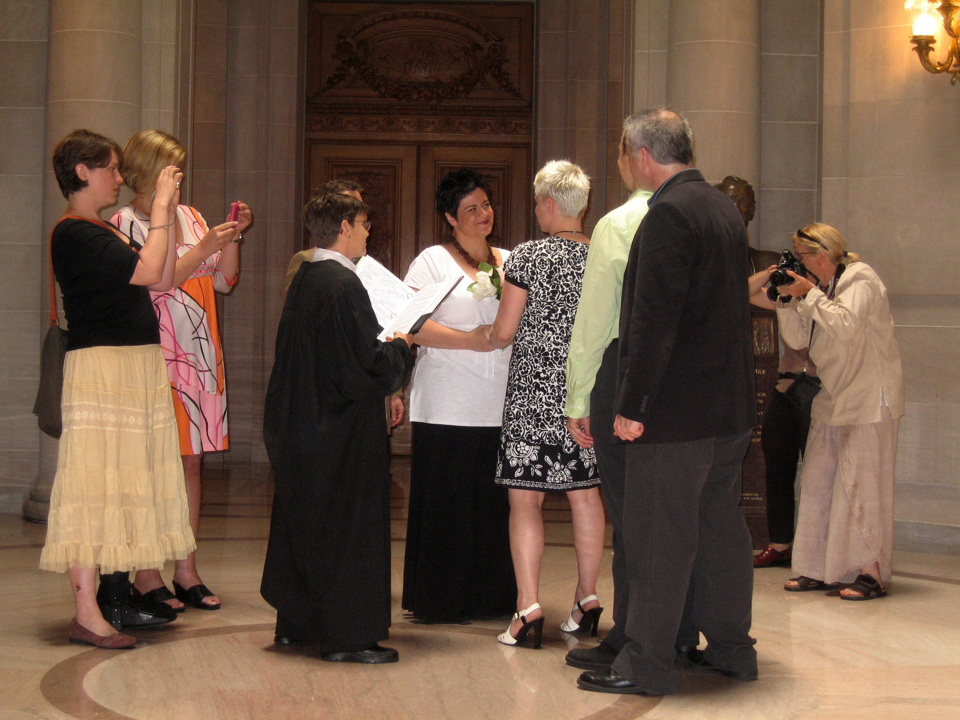 Fourteen states have legalized same-sex marriage, with three coming to a decision soon. There is estimated to be over 70,000 legal same-sex marriages currently in the United States, according to a June 26, 2013 Pew Research Center report. | Courtesy of wikimedia.org