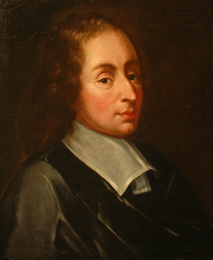 Seventeenth-century French philosopher, mathematician, and physicist Blaise Pascal is the originator of Pascals Wager. Megan Beatty suggests that instead of the Pascals Wager way of thinking, faith is not a contingency plan. | Courtesy of Creative Commons