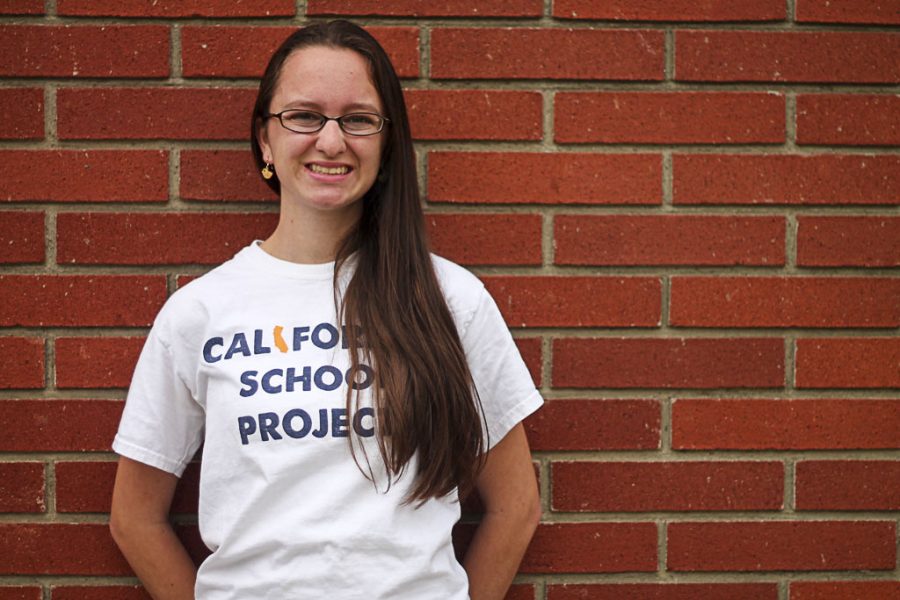 Sophomore intercultural studies and Christian ministries major Amelia Seefeldt led a group from the California School Project club to minister at Tokay High School in her hometown of Lodi, California. | Katie Evensen/THE CHIMES