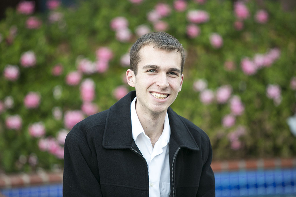 Senior Jared Dobbs, freelance writer for The Chimes, expresses his thankfulness as his time at Biola comes to an end. | Tomber Su/THE CHIMES