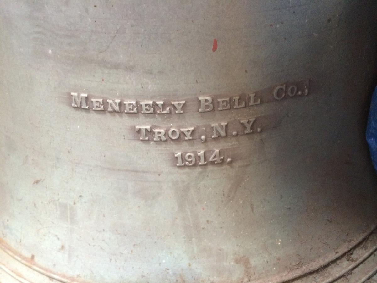 Several of the Meneely bells from the downtown campus are displayed around campus, but the remaining few have been tucked away in storage. This year, one will be taken out of storage and restored for this year's senior gift. | Courtesy of Brian Phillips