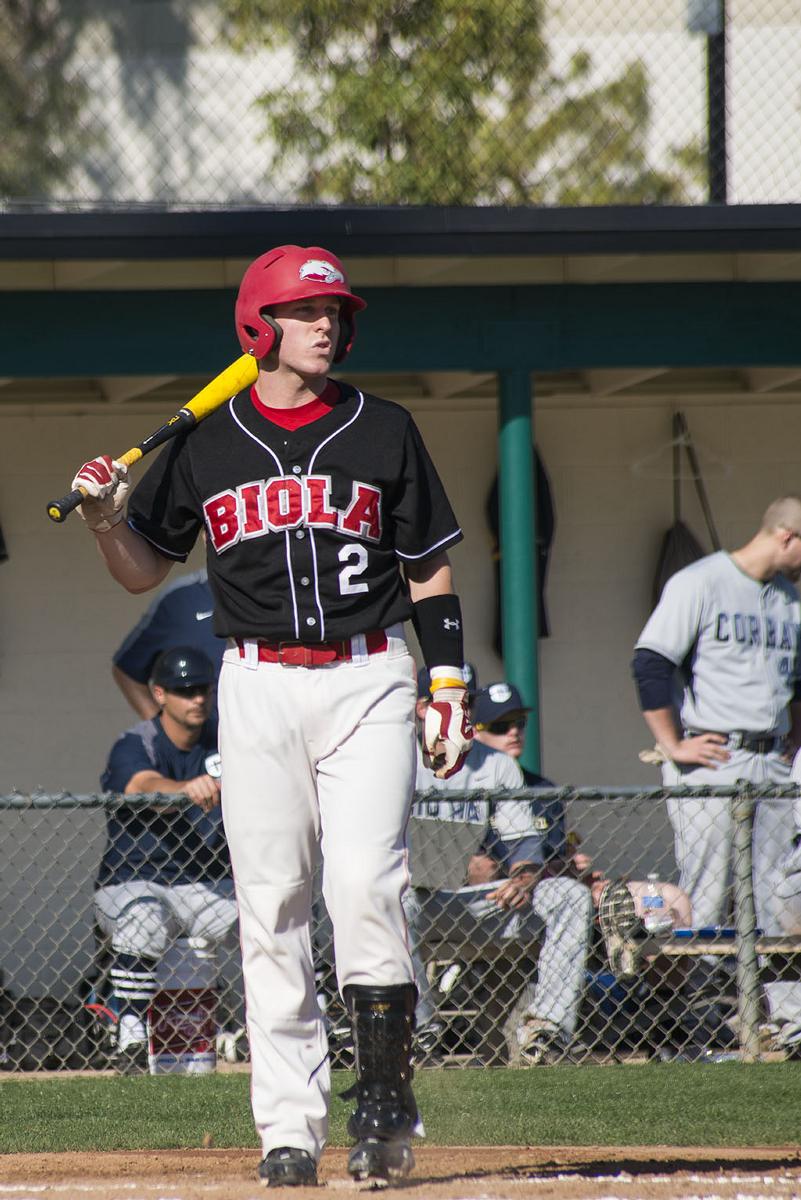 Senior Boone Farrington received GSAC baseball player of the week for his consistently great performance on the field. | Nick MacNeill/THE CHIMES [file photo]