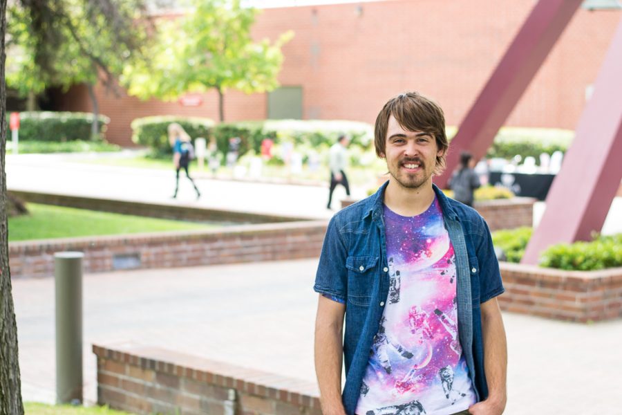 Freshman Zac Alsens, a resident of Hope Hall, has an entry in the Emerson Film Festival. This is the first and only year that the Emerson Film Festival will allow films outside of Emerson residents to participate. | Ashleigh Fox/THE CHIMES