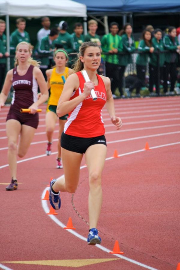 Senior Jessica Airey looks back on her four years on the Biola track and field team. | Courtesy of Jessi Kung