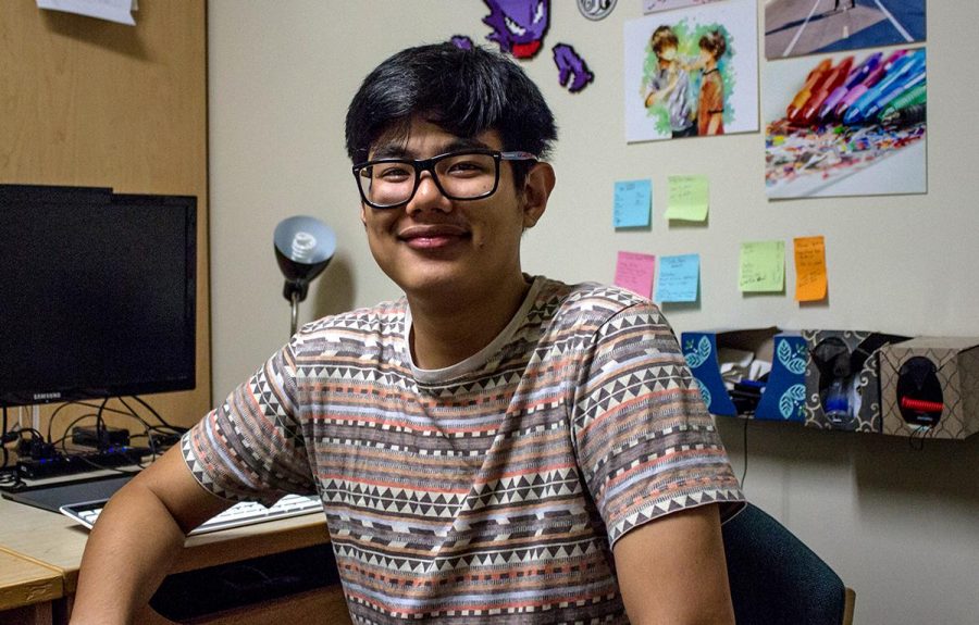 Students with disabilities, such as John Uy, look to Learning Center in the difficult search for a normal classroom experience. | Johnathan Burkhardt/THE CHIMES