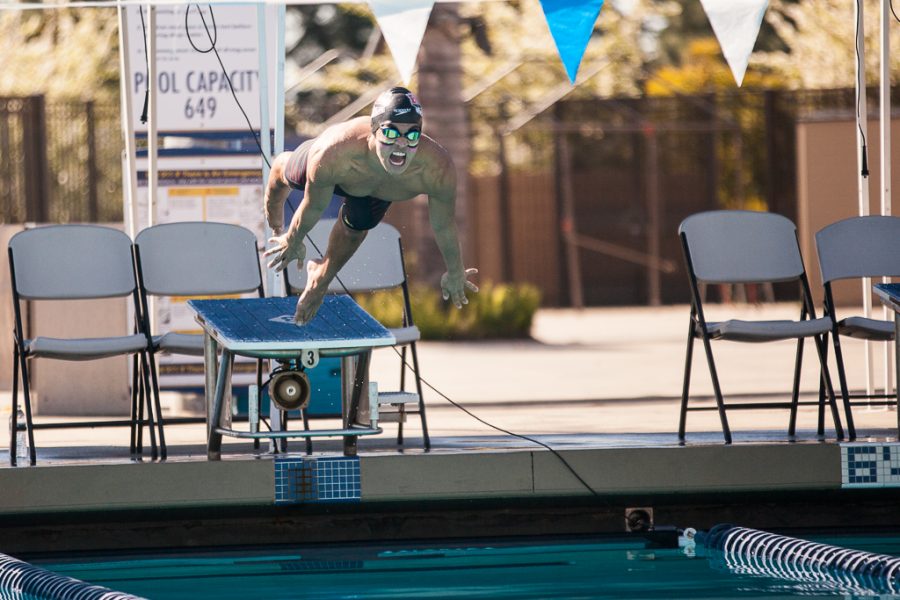 The swim team adds a win to their record and prepares for their upcoming taper meet at University of La Verne. | Melanie Kim/THE CHIMES [file photo]