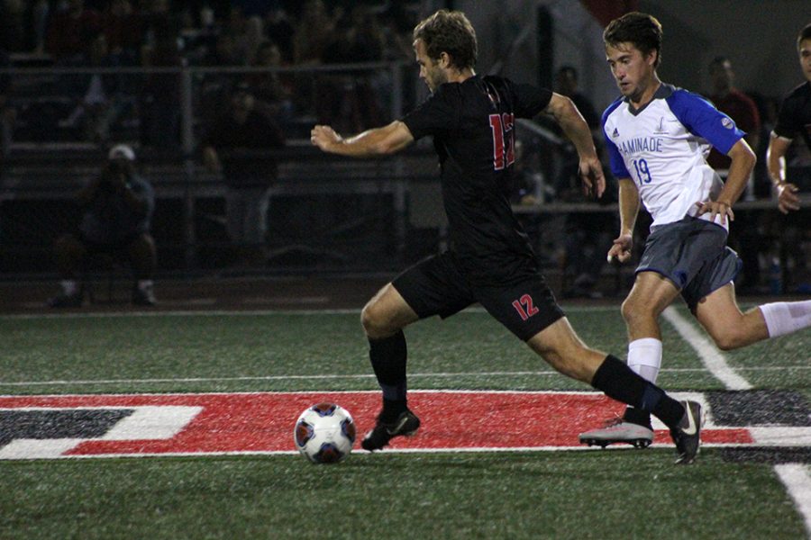 Men’s soccer gain their first victory of the season against Bethesda University
