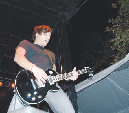 Anberlin was one of the featured bands at the recent Cornerstone Festival.