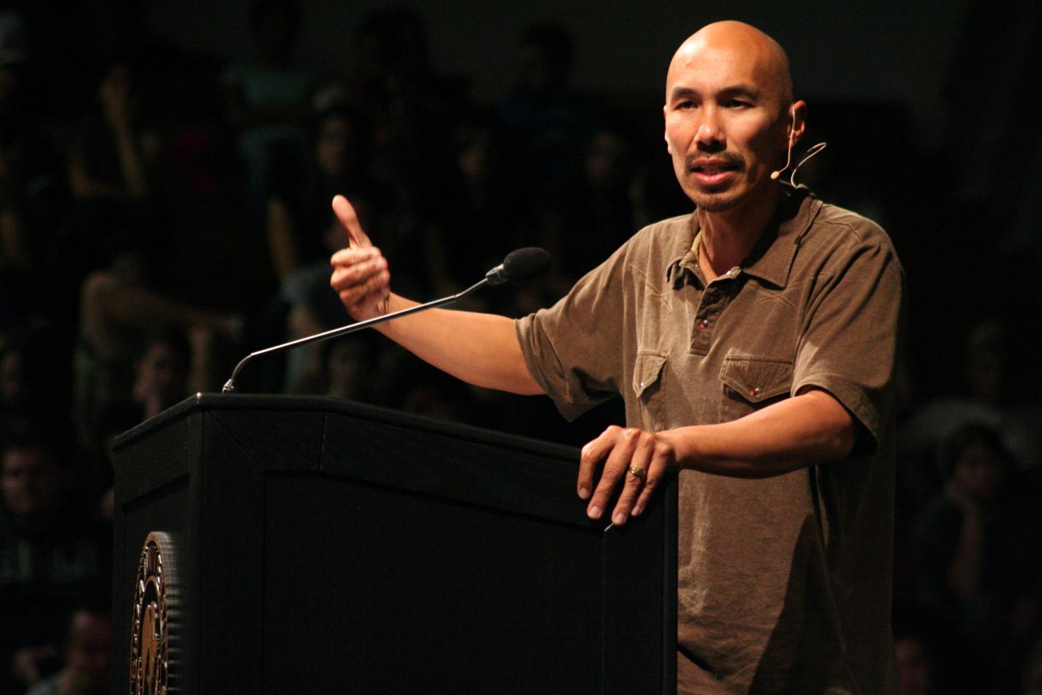 Francis Chan speaks Thursday night about humility.