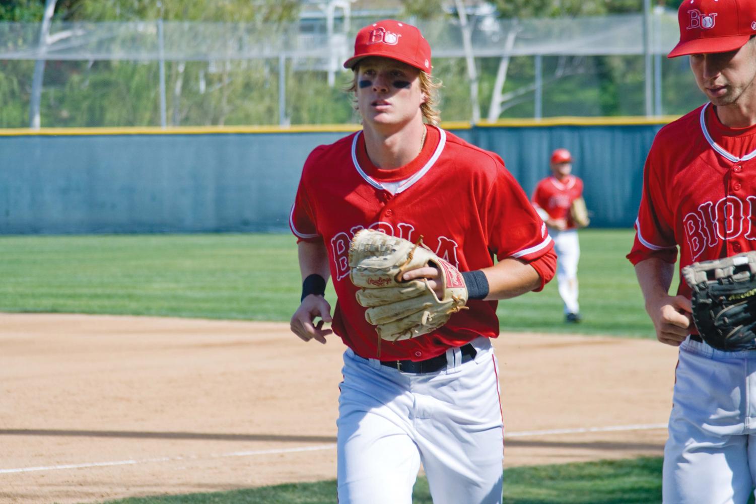 Serving as an integral part of Biola's baseball team, junior Hawkins Gebbers has gained the respect and admiration of his coaches and teammates. He attributes his drive and work ethic to his family and hometown.