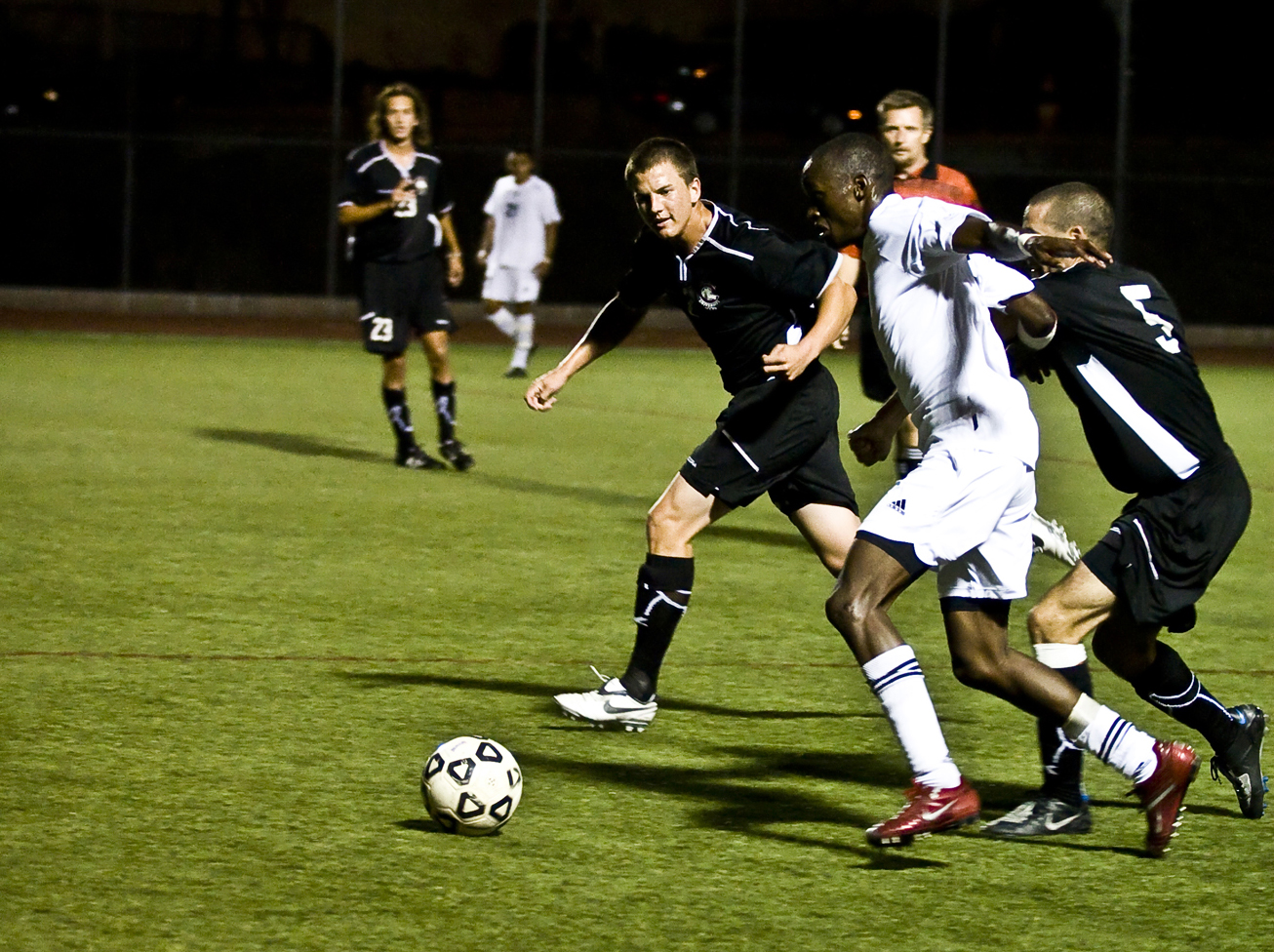 Against Chapman University, Kennedy Chongo, a sophmore transfer, scored within the first half hour of the game to bring Biola to a win. He also helped in the victory against Westminster College in his assist to player Marco Ruvalcab.