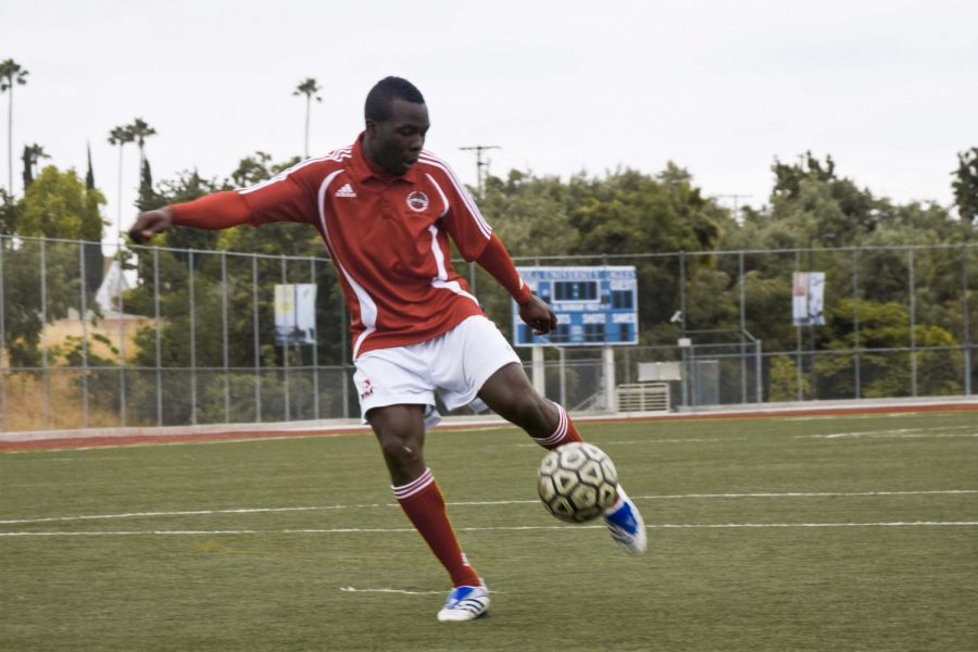 Sophomore Shalom Bako, a forward on Biolas soccer team, has recently been accepted to join the Young Los Angeles Galaxy soccer team.