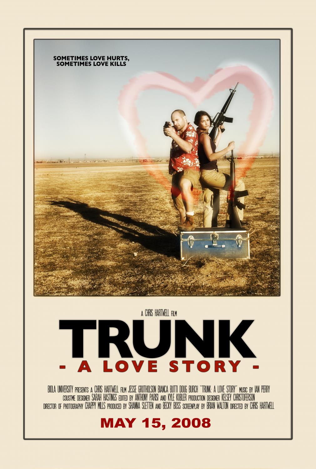 Trunk premieres Thursday night at 8:00 pm in Uptown Whittier, at Whittier Village Cinemas. Admission was free.