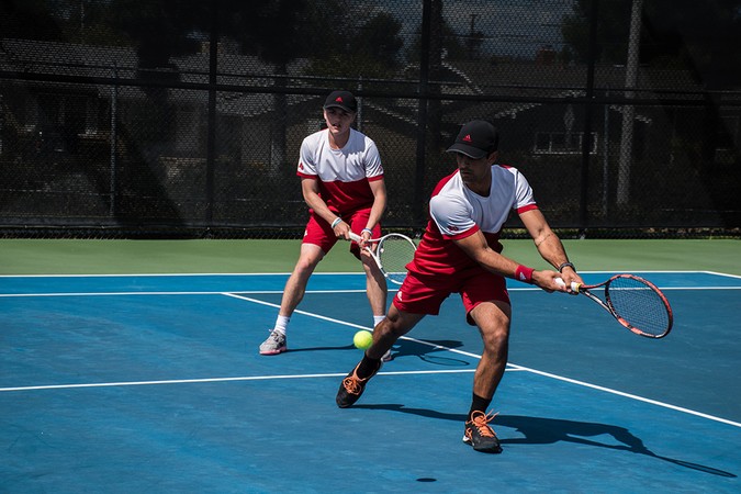 Back-to-back: men’s tennis gets second straight win