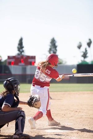 Softball splits rough doubleheader