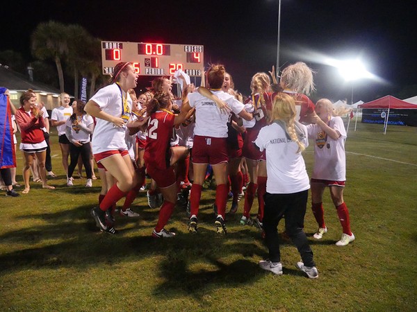 Women’s soccer wins NCCAA championship