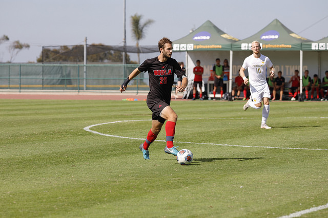 Men’s soccer gets first draw of the year in conference