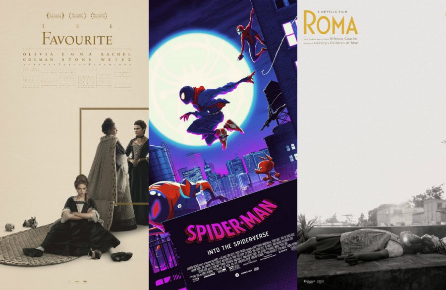 Watch it before it’s gone: “The Favourite,” “Spider-Man: Into the Spider-Verse” and “Roma”