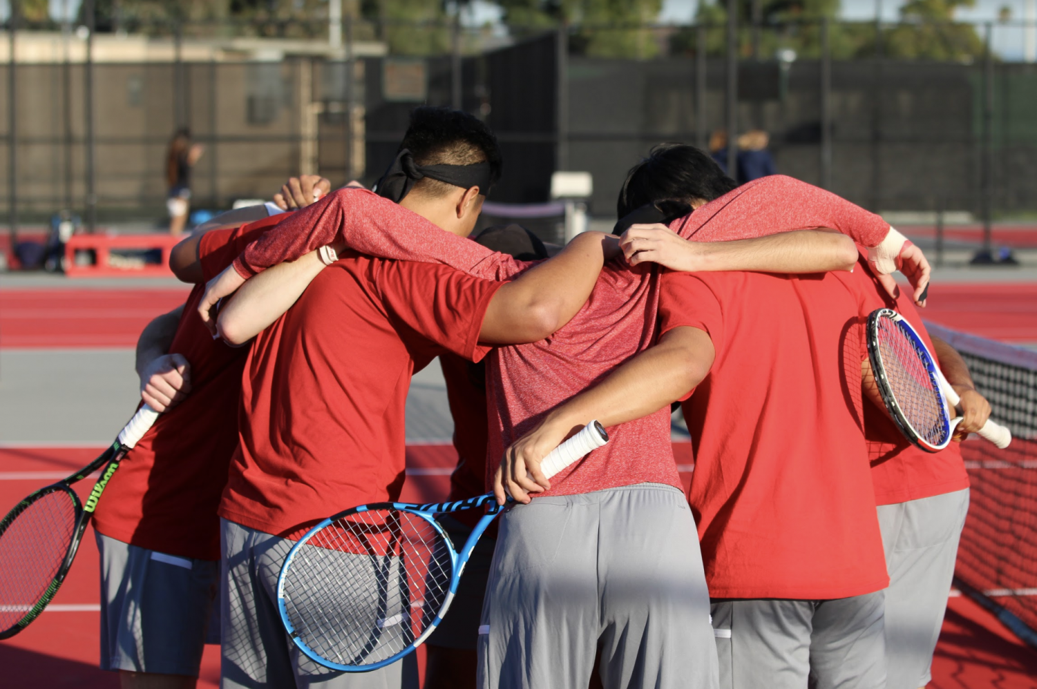 Men’s tennis shuts out San Diego Christian