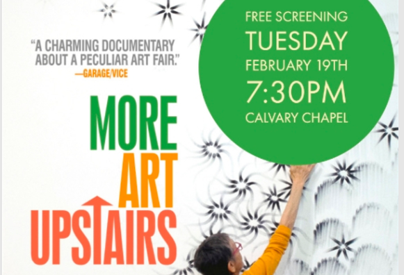 Check out the “More Art Upstairs” screening