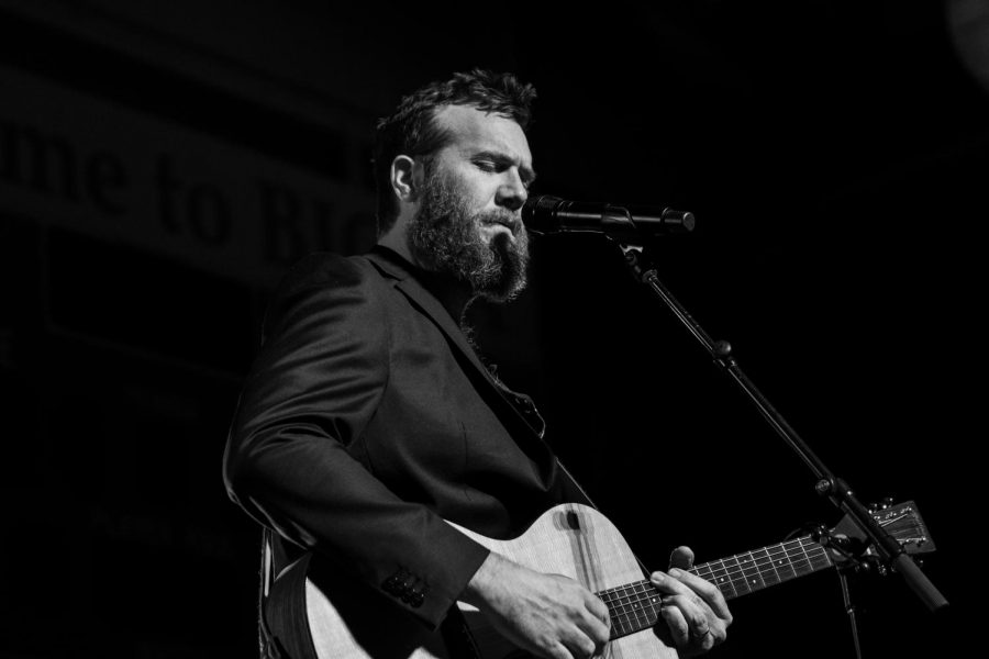 John Mark McMillan, composer of worship songs including How He Loves, performs after Singspiration on Feb. 17.