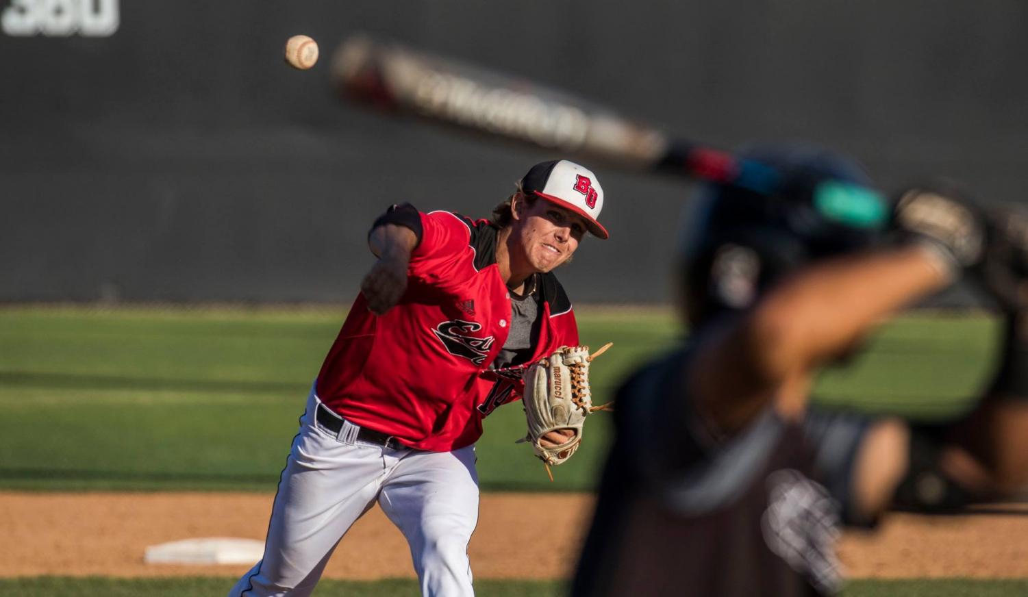 Baseball wins big in game two against Concordia University